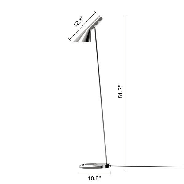 AJ Floor Lamp by Arne Jacobsen | Louis Poulsen